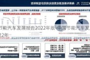 中国节能汽车发展报告2022年版-中国节能汽车发展报告2022年