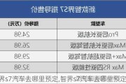 智界s7汽车去哪里预定,智界s7汽车去哪里预定车辆