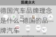 德国汽车品牌理念是什么-德国的品牌汽车