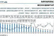 自主品牌汽车市场占有率变化-中国自主品牌汽车市场营销策略研究开题背景与目的