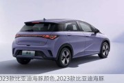 2023款比亚迪海豚颜色,2023款比亚迪海豚