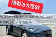 特斯拉fsd是什么时候研发的车-特斯拉fsd中国什么时候能用