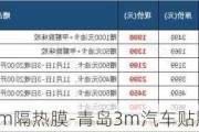 青岛3m隔热膜-青岛3m汽车贴膜价格