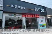 德阳建国汽车4s店电话号码-德阳建国汽车4s店东海路店电话