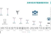 2023年7月长安汽车销量如何-2023年7月长安汽车销量