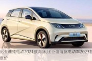 比亚迪纯电动2021款海豚,比亚迪海豚电动车2023款报价