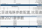 比亚迪海豚参数配置,比亚迪海豚2021款参数