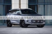 比亚迪 电车 suv,比亚迪电动汽车suv车型