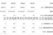 比亚迪海豚落地价和续航里程,比亚迪海豚定价