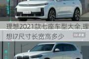 理想2021款七座车型大全,理想l7尺寸长宽高多少