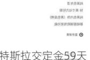 特斯拉交定金59天没提车-特斯拉定金1000两天就不给退了