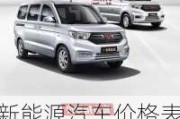 新能源汽车价格表图片及价格表五菱-新能源汽车价格表suv