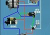 汽车发电机调节器怎么接线,汽车发电机调节器接线图 图解