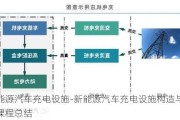 新能源汽车充电设施-新能源汽车充电设施构造与检修课程总结