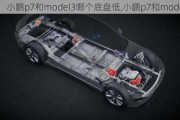 小鹏p7和model3哪个底盘低,小鹏p7和model 3