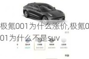 极氪001为什么涨价,极氪001为什么不是suv