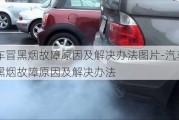 汽车冒黑烟故障原因及解决办法图片-汽车冒黑烟故障原因及解决办法