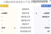 小鹏p5快充支持多少千瓦,小鹏p5充电功率