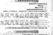 东风汽车公司企业年金-东风汽车企业年金