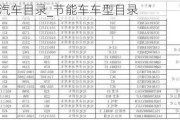 第七节能汽车目录_节能车车型目录