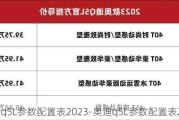 奥迪q5L参数配置表2023-奥迪q5L参数配置表2023