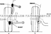 汽车方向盘抖动怎么回事-汽车方向盘抖动是什么原因分析