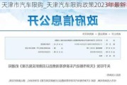 天津市汽车限购_天津汽车限购政策2023年最新