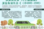 新能源汽车国家规划-新能源汽车规划2020-2035