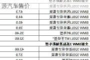 宝马新能源汽车报价轿车-宝马新能源汽车售价