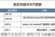 理想汽车投资方-理想汽车十大股东