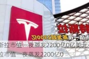 特斯拉市值一夜蒸发2200亿0亿美元-特斯拉市值一夜蒸发2200亿0