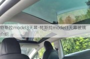 特斯拉model3天幕-特斯拉model3天幕玻璃介绍