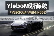 特斯拉modely2021改款-特斯拉新款modelY变化