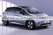 比亚迪海豚 suv_比亚迪海豚汽车外观怎么样