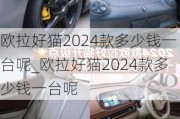 欧拉好猫2024款多少钱一台呢_欧拉好猫2024款多少钱一台呢