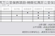 特斯拉两万公里保养项目-特斯拉两万公里保养项目是什么