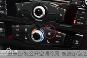 奥迪q7怎么开空调冷风-奥迪q7怎么开