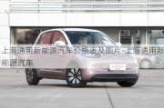 上海通用新能源汽车价格表及图片-上海通用新能源汽车