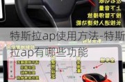 特斯拉ap使用方法-特斯拉ap有哪些功能