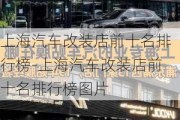 上海汽车改装店前十名排行榜-上海汽车改装店前十名排行榜图片