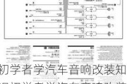 初学者学汽车音响改装知识初学者学汽车音响改装知识-汽车音响改装教学书籍