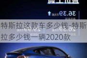 特斯拉这款车多少钱-特斯拉多少钱一辆2020款