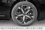 小鹏p5汽车轮胎品牌和型号,小鹏汽车用什么轮胎