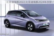 比亚迪海豚2022,比亚迪海豚2024年改款了吗