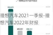 理想汽车2021一季报-理想汽车2022年财报