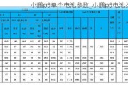 小鹏p5单个电池参数_小鹏p5电池类型