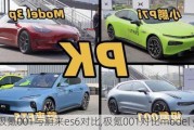 极氪001与蔚来es6对比,极氪001对比model y