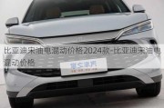 比亚迪宋油电混动价格2024款-比亚迪宋油电混动价格