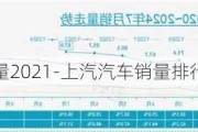 上汽销量2021-上汽汽车销量排行榜最新