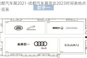 成都汽车展2021-成都汽车展览会2023时间表地点一览表